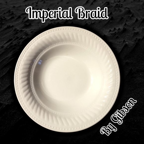 Gibson Other - 1 Vtg Soup/Cereal Bowl Imperial Braid By GIBSON DESIGNS